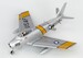 North American F-86E Sabre US Air Force, FU-746, Col. Maj. William H. Westcott and Francis S. Gabreski, 25th FIS/51st FIW, October 1951