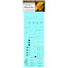 Wet Transfer stencils for Messerschmitt BF110C-7 (Revell, Dragon)