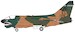 A7D Corsair II USAF, 23rd TFW 75th TFS EL218 England AFB 1981