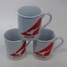 Mug Airline Tail design one side: Qantas