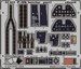 Self Adhesive Curtiss P40K Warhawk Interior (Hasegawa)