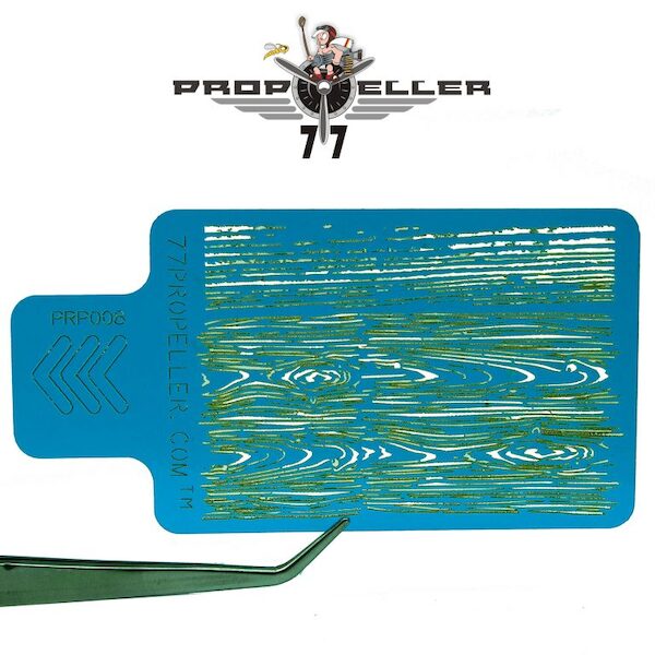 Airbrush stencils for spraying Wood texture prp008