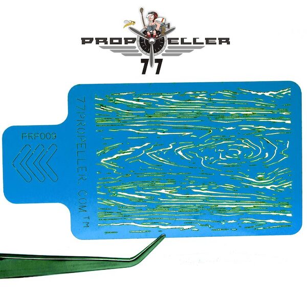 Airbrush stencils for spraying Wood texture prp009