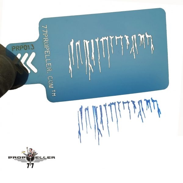 Mini Airbrush template, Airbrush stencils for spraying stains prp013