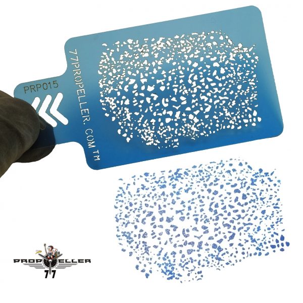 Mini Airbrush template, Airbrush stencils for spraying stains prp015