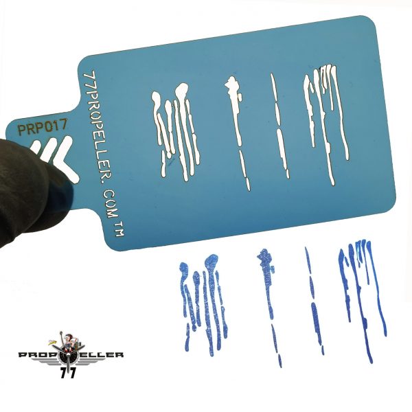Mini Airbrush template, Airbrush stencils for spraying stains  prp017