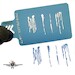Mini Airbrush template, Airbrush stencils for spraying stains prp017