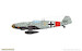 Messerschmitt BF109G-6  Wilde Sau Camouflage stencils for Gerhard Pilz' 1/JG300 (Eduard)  prp051