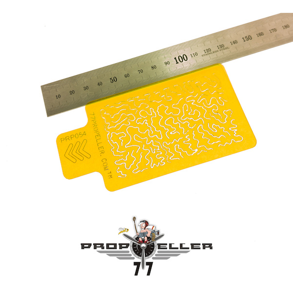 Luftwaffe WWII Camo Shingles Spray Masking Airbrush Stencils No.2 prp054