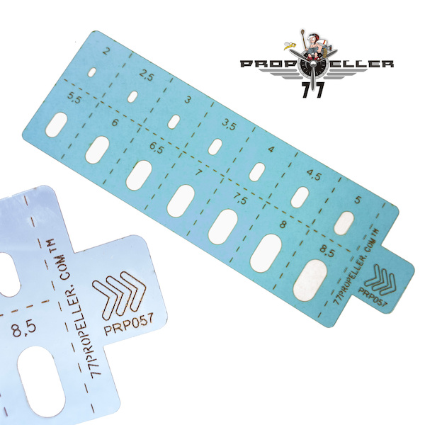 Scribing and Spray Masking Airbrush Stencil No.5 prp057