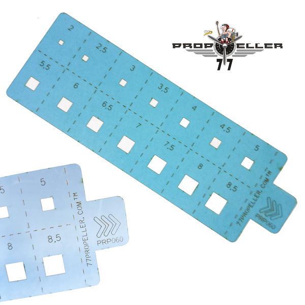 Scribing and Spray Masking Airbrush Stencil No.8 prp060