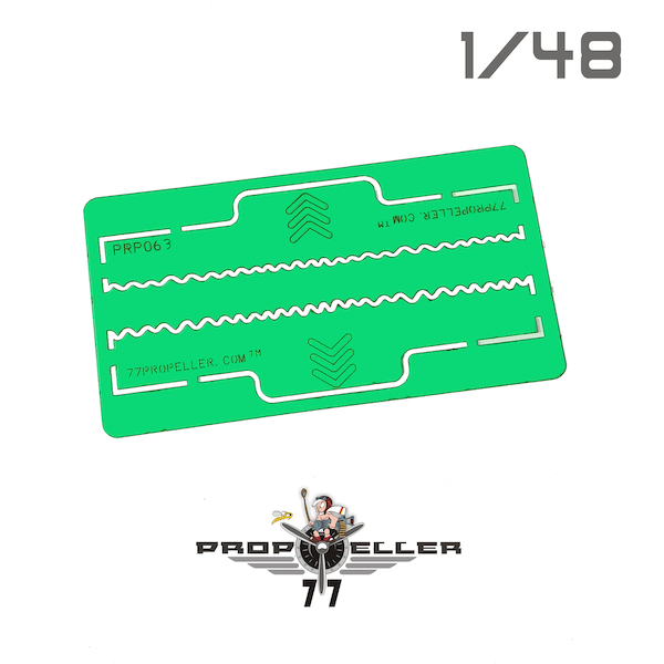 Focke Wulf  FW190 Leading edge wavelet Template  prp063