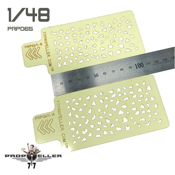 Italian Aircraft camouflage Airbrush Template B prp065