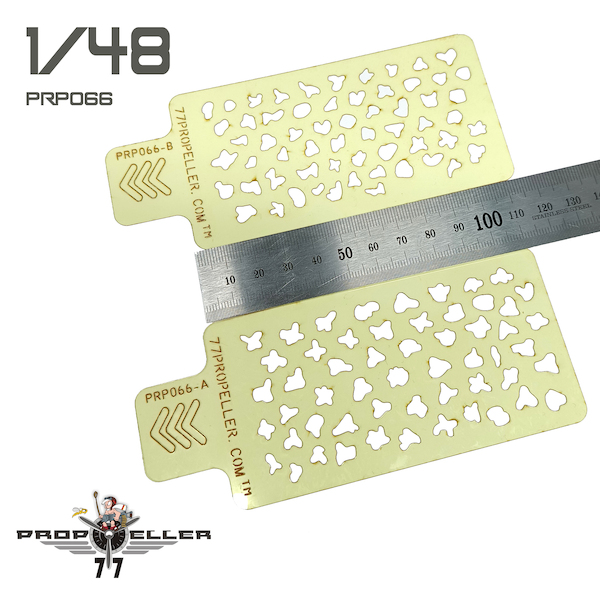 Italian Aircraft camouflage Airbrush Template C prp066