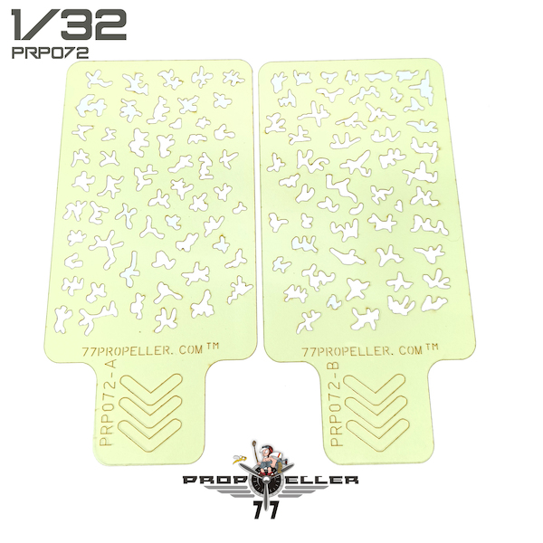 Italian Aircraft camouflage Airbrush Template  A  prp072
