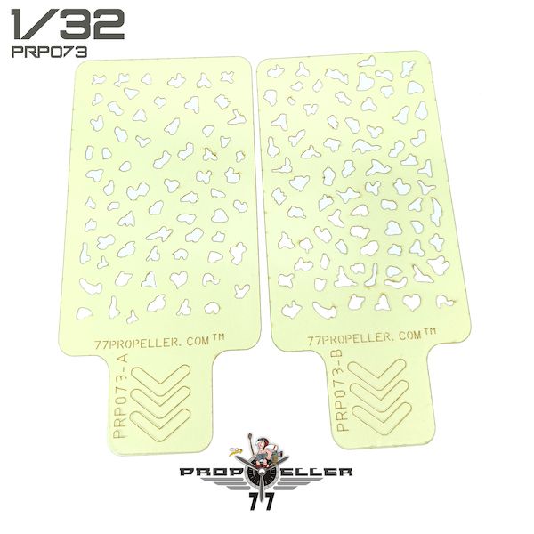 Italian Aircraft camouflage Airbrush Template B prp073