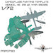 Camouflage Airbrush Templates for Heinkel He219A-2 Wnr 290126 prp080
