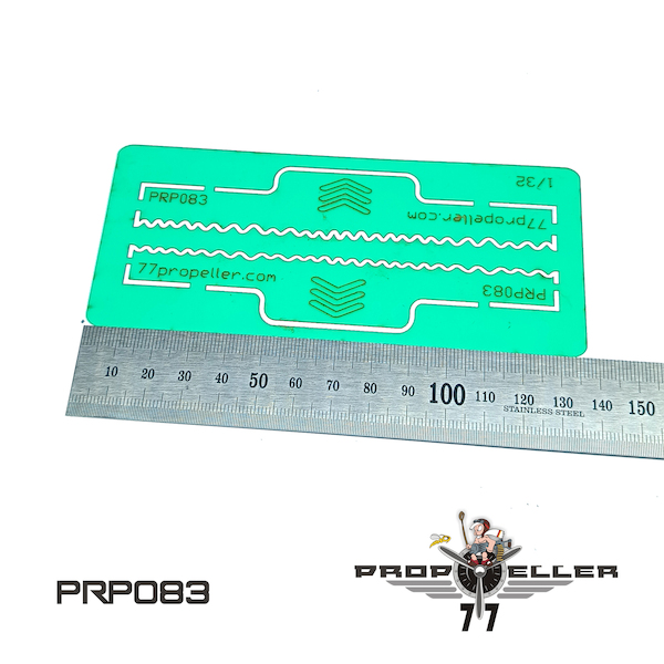 Messerschmitt BF109 and Focke Wulf FW190 Leading Edge Wavelet template No1  prp082