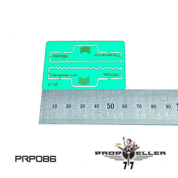 Messerschmitt BF109 and Focke Wulf FW190 Leading Edge Wavelet template No1 prp086