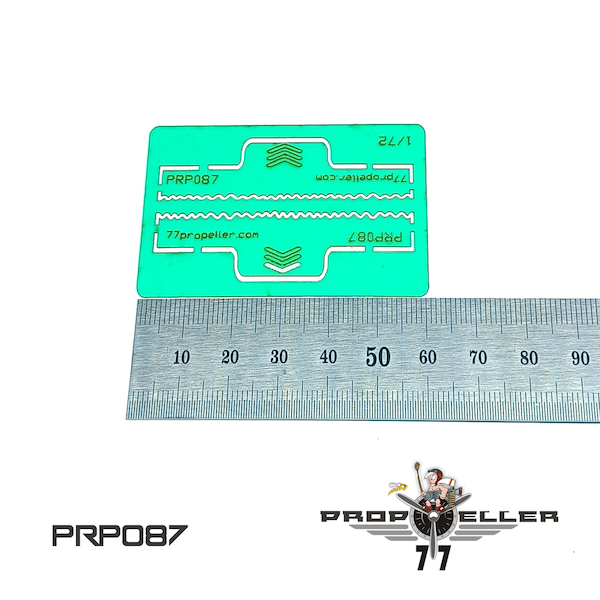 Messerschmitt BF109 and Focke Wulf FW190 Leading Edge Wavelet template No2 prp087