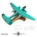 Camouflage Painting Templates for Heinkel He219A-2 WnR 2900009 and masks for crosses and Numbers(Tamiya) prp091