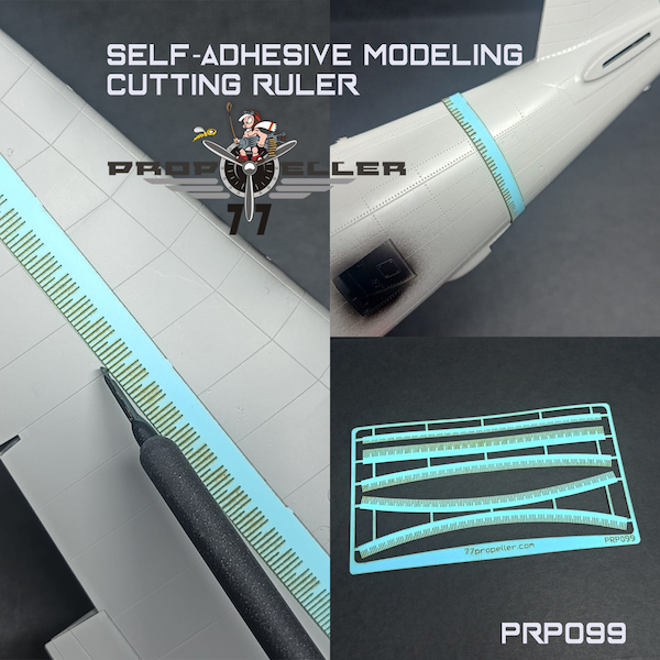 LSelf Adhesive Moddeling cutting Ruler prp099