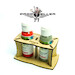Wave kit, the Paint stand for 2 bottles prp315