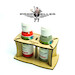 Wave kit, the Paint stand for 2 bottles  prp315