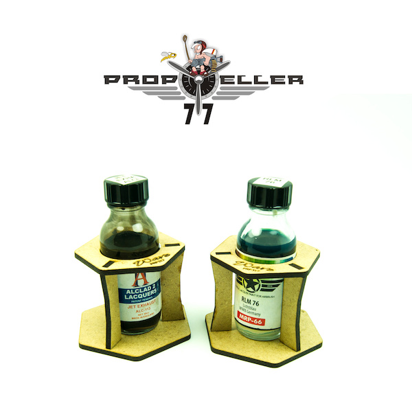 Wave kit, the Paint stand for MRP or Alclad Bottle (2 pieces) prp317
