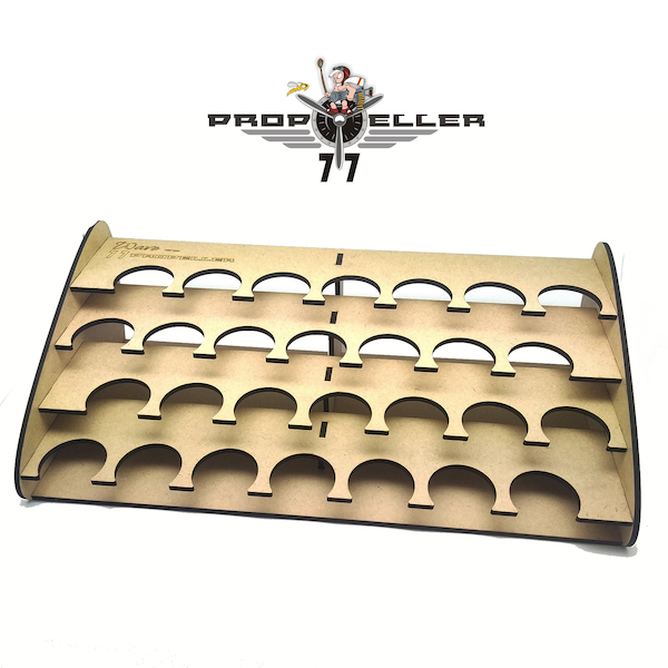 Wave kit, the Paint stand for 28 Tamiya 23ml bottles prp322