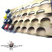 Wave kit, the Paint stand for 28 Tamiya 23ml bottles prp322