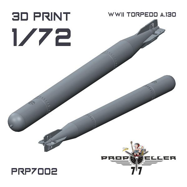 Italian WWII A.130 Torpedo Variant 2  PRP7002
