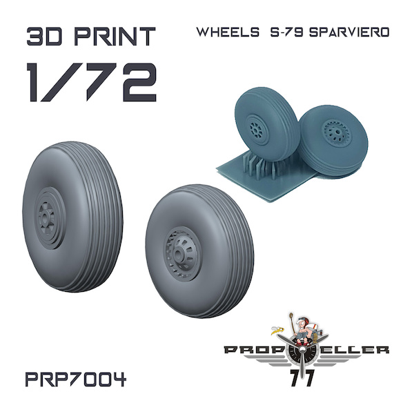 Wheels Savoia Marchetti S79 Sparviero (Italeri) PRP7004