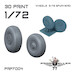 Wheels Savoia Marchetti S79 Sparviero (Italeri) PRP7004