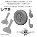 Wheels and wheeldoors for Messerschmitt BF109A/B/C/D (AZ  and KPM kits) PRP7006