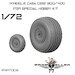 Wheels for CASA C212-300/400 (Special Hobby/ AZUR) PRP7008