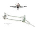 Helicopter Rotor blade cart for MilMi8/Mi17/Mi24 prp701