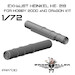 Exhausts for Heinkel He219 (Dragon/Hobby 2000) PRP7010