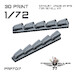 Exhausts for Arado AR240  Variant 1 - 5 stack  (Revell) PRP7017