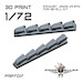 Exhausts for Arado AR240 Variant 1 - 5 stack (Revell) PRP7017