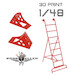 Mikoyan MiG21 Ladder with Wheel Chocks prp703