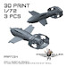 Fritz X Ruhrstahl/Kramer/ PC1400X German guided Bomb (3x)  for He177 (Revell) PRP7034