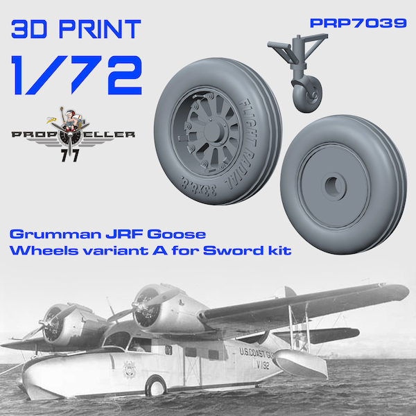 Grumman JRF Goose Wheel set A (Sword) PRP7039