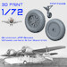 Grumman JRF Goose Wheel set A (Sword) PRP7039
