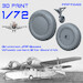 Grumman JRF Goose Wheel set B Sword) prp7040