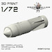 SC1000 Luftwaffe WWII Bombs (2x) PRP7048