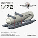 SC1000 Luftwaffe WWII Bombs with Transport sled (2x) PRP7050