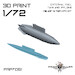 External Fuel Tank and Pylons for MiG21f-13 Fishbed (KPM) (2x) PRP7051