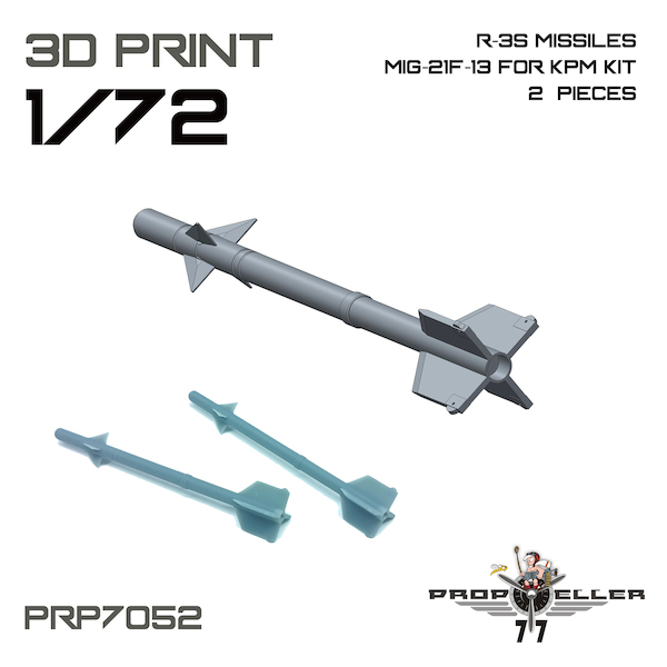 R3S Missiles for MiG21F-13 Fishbed (KPM) (2x) PRP7052