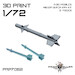 R3S Missiles for MiG21F-13  Fishbed (KPM) (2x) PRP7052